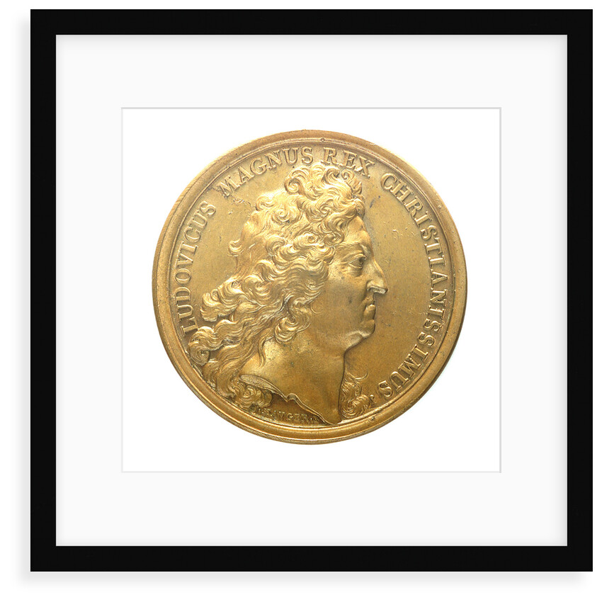 Medal commemorating Admiral Jean Bart recapturing the corn fleet, 1694; obverse by J. Mauger