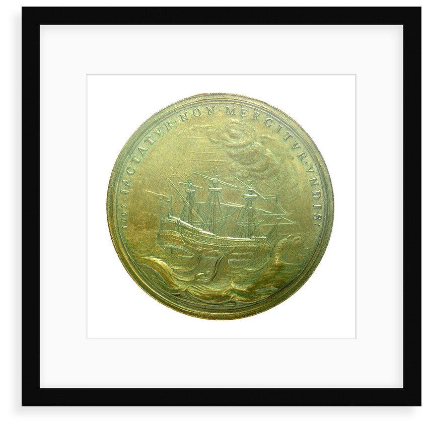 Medal commemorating James, Prince of Wales; reverse by N. Roettier