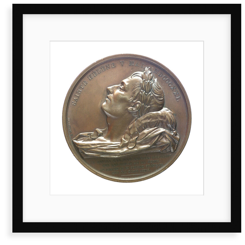 Medal commemorating the translation of the body of Napoleon to Rouen; obverse by Alexis Joseph Depaulis
