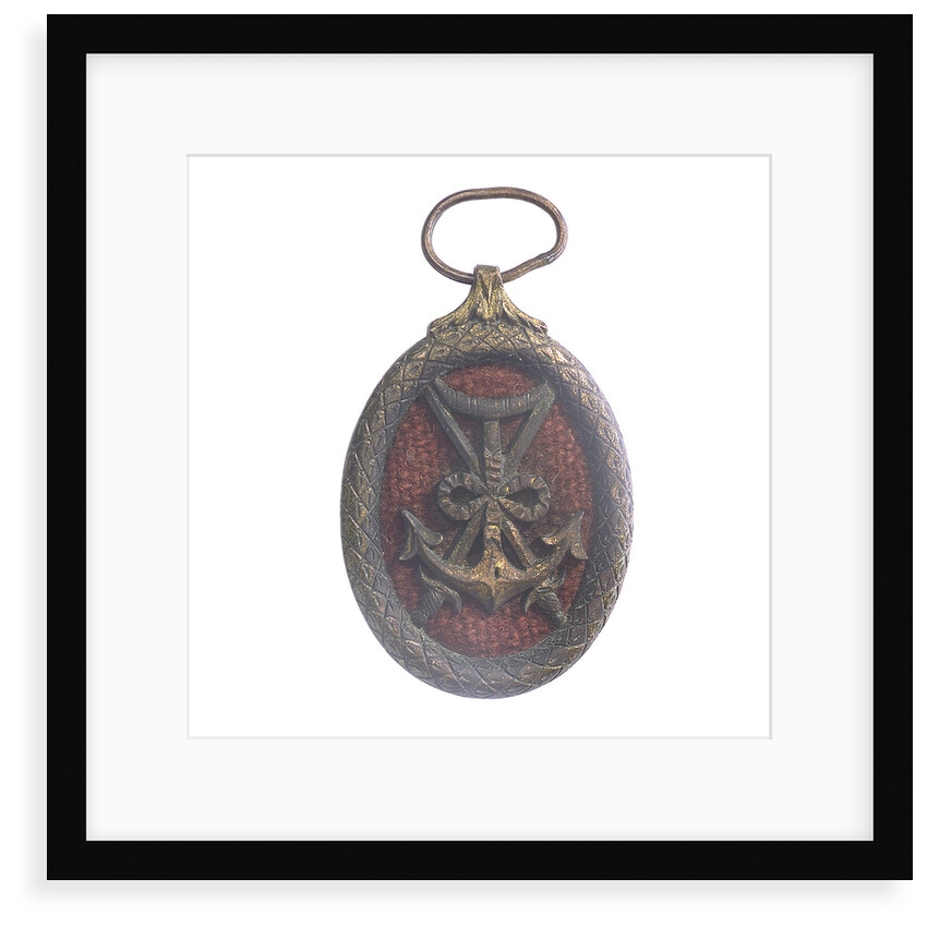 A long service award badge; obverse by unknown