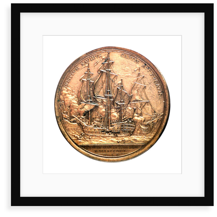 Medal commemorating the action off Flamborough Head, 1779 and Commodore John Paul Jones (1747-1792); reverse by Augustin Dupr