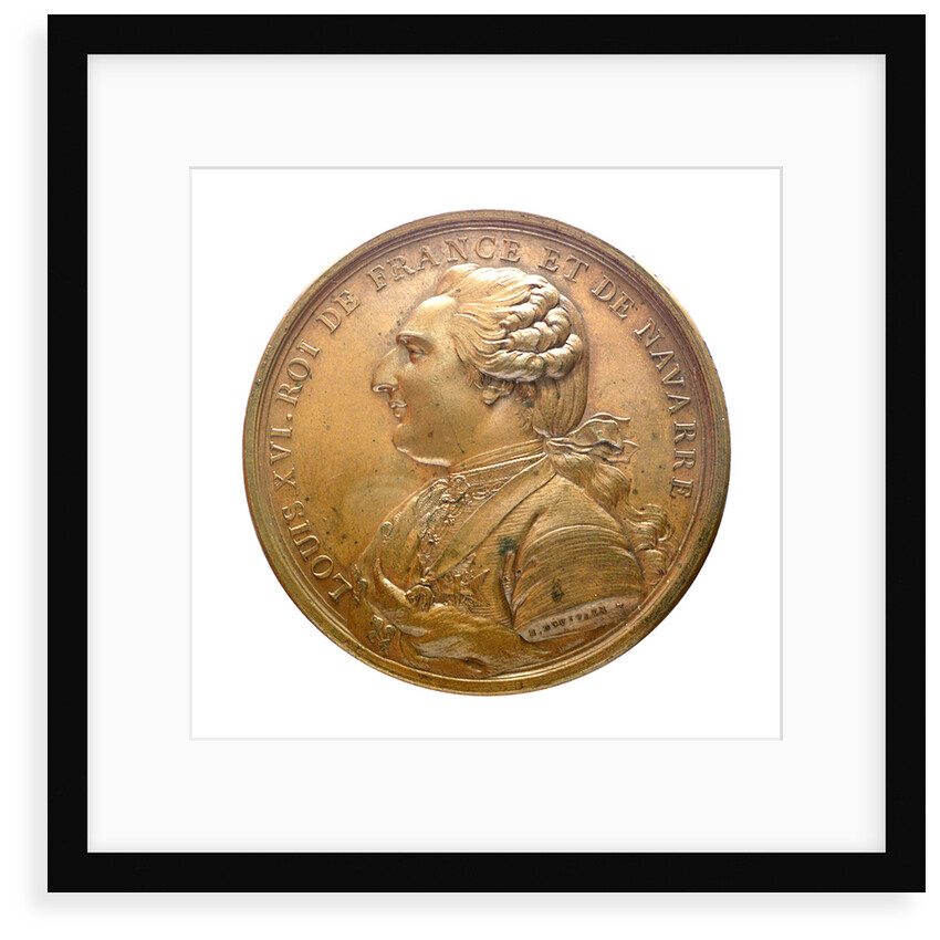 Medal commemorating the expedition of 'Boussole' and 'Astrolabe', frigates; obverse by B. Duvivier