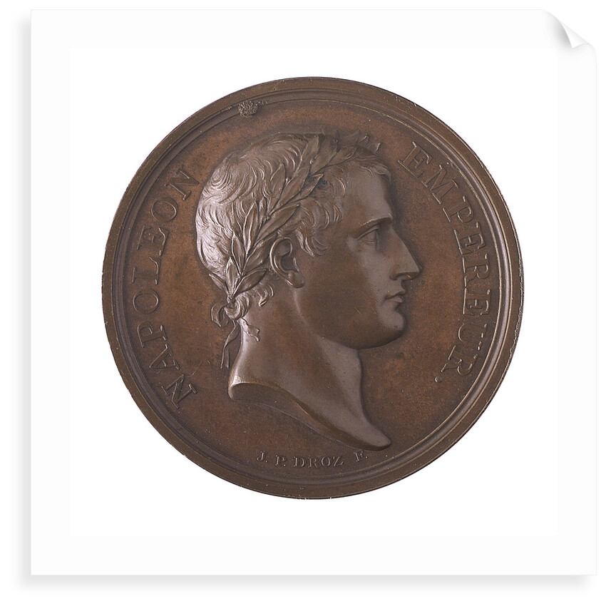 Medal commemorating the planned invasion of England, 1804; obverse by D.V. Denon