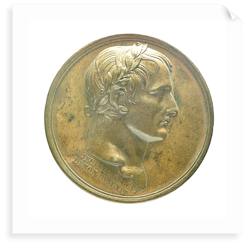 Medal commemorating the planned invasion of England, 1804; obverse by J. Jeuffroy