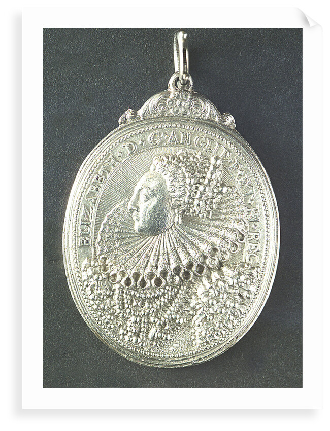 Medal commemorating dangers averted, 1589; obverse by unknown