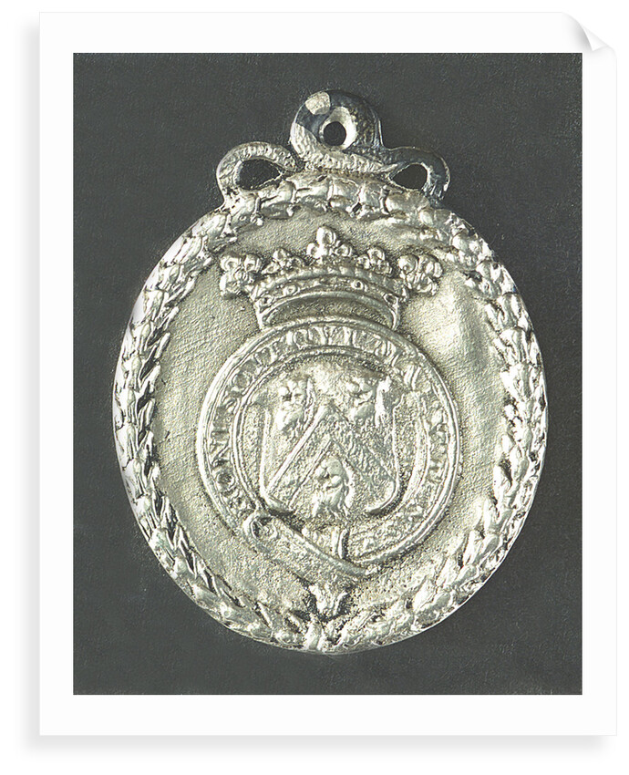 Medal commemorating Admiral General George Monk (1608-70): 1st Duke of Albemarle; reverse by unknown