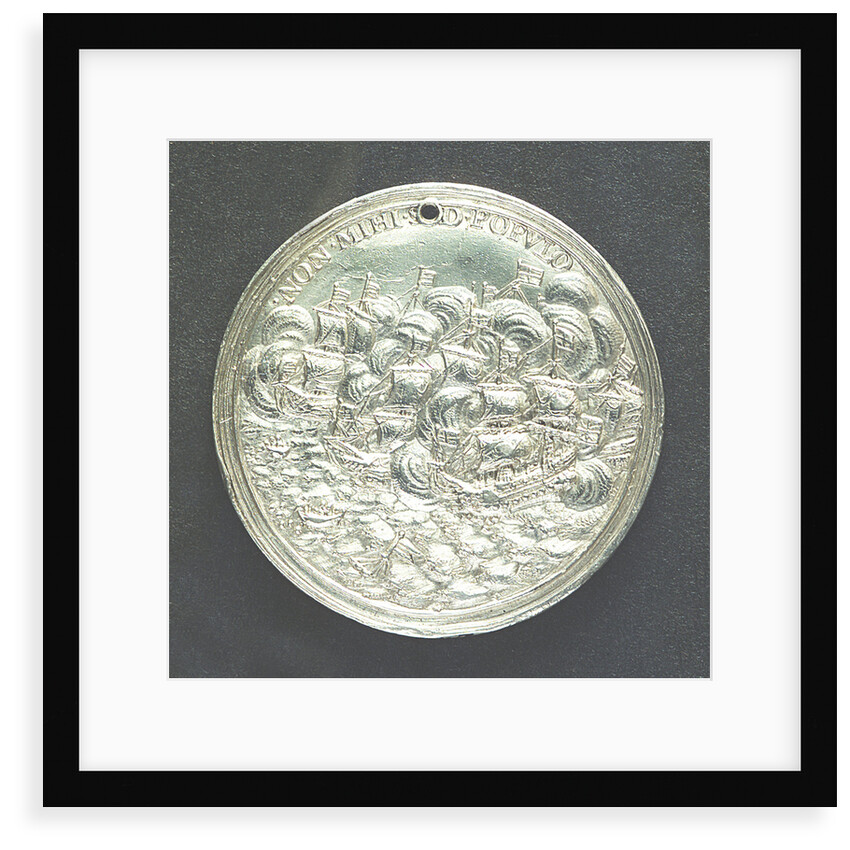 Medal commemorating disputes with Holland; reverse by G. Bower