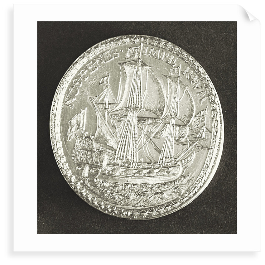 Medal commemorating the dominion of the sea; reverse by T. Rawlins