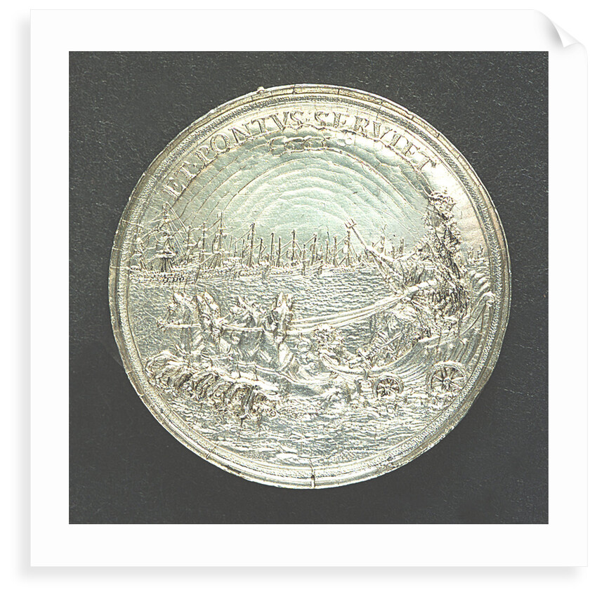 Medal commemorating the dominion of the sea; reverse by T. Simon