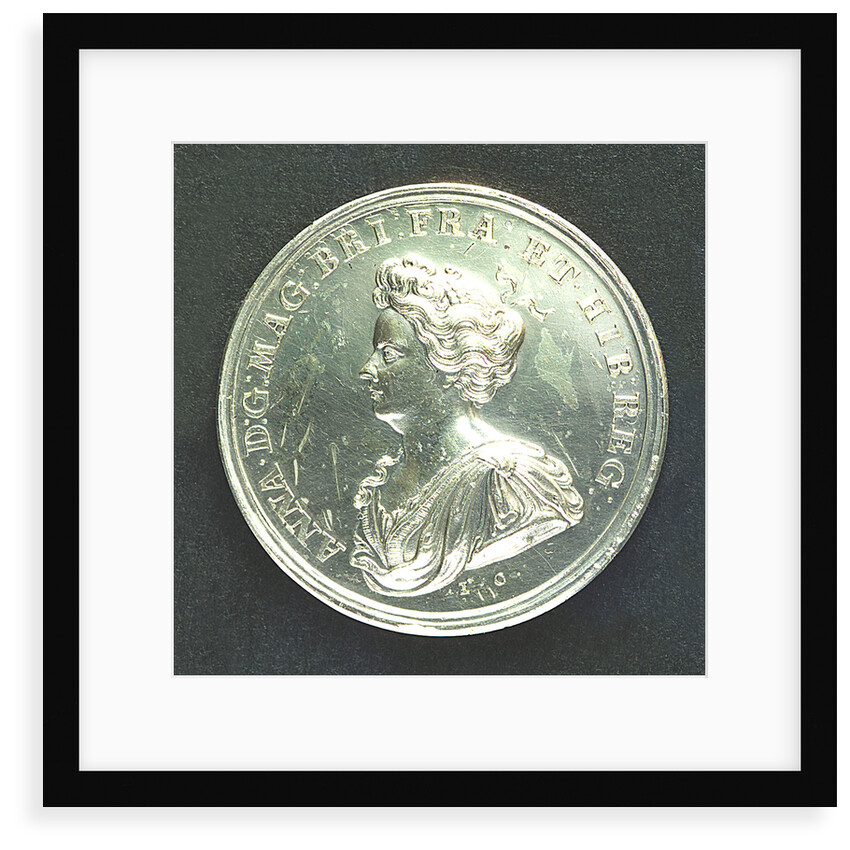 Medal commemorating the capture of Sardinia and Minorca, 1708; obverse by J. Croker