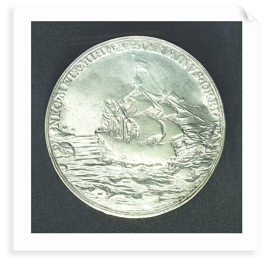 Medal commemorating the dominion of the sea; reverse by Nicholas Briot