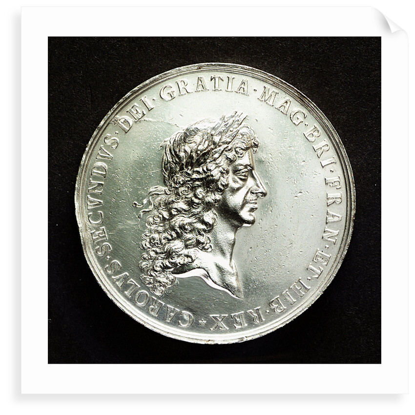Medal commemorating the Peace of Breda, 1667; obverse by J. Roettier