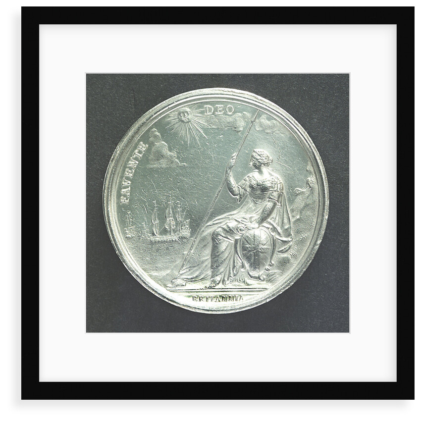 Medal commemorating the Peace of Breda, 1667; reverse by J. Roettier