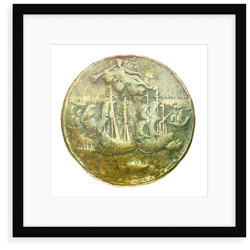 Medal commemorating Admiral Edward Vernon (1684-1757); reverse by Unknown