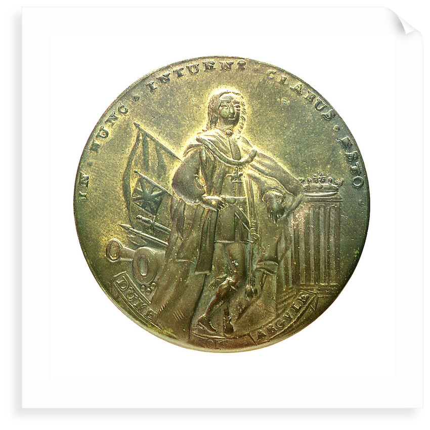 Medal commemorating Admiral Edward Vernon (1684-1757); reverse by unknown