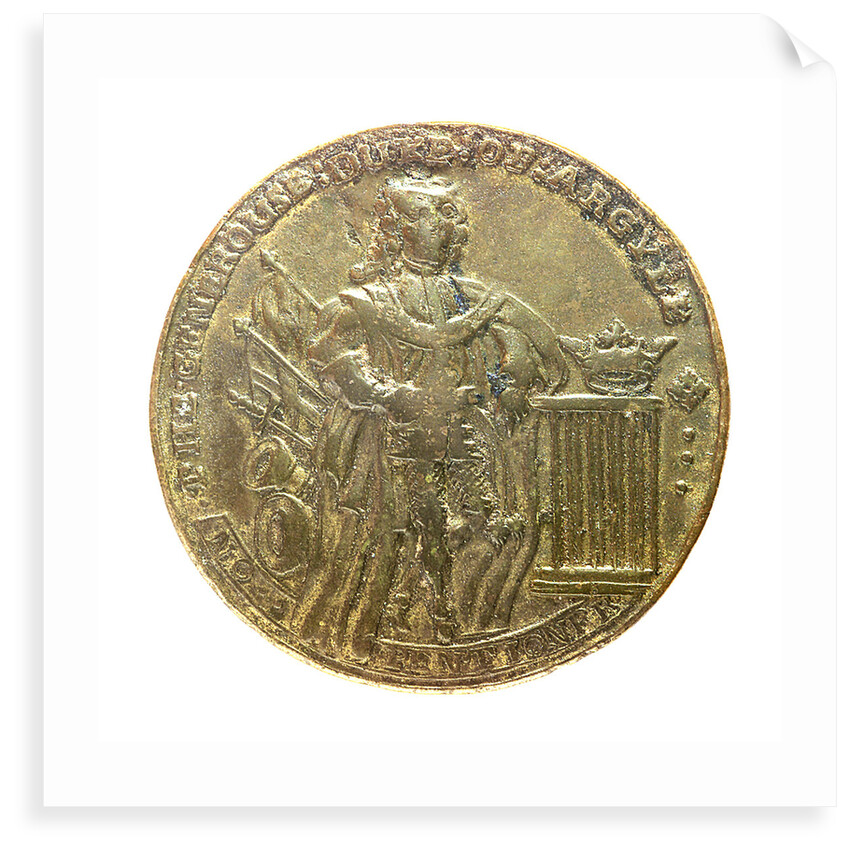 Medal commemorating Admiral Edward Vernon (1684-1757) and the 2nd Duke of Argyll; obverse by I. Giles