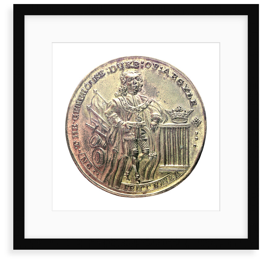 Medal commemorating the John Campbell. 2nd Duke of Argyll (1678-1743) Admiral Edward Vernon (1684-1757), Sir Robert Walpole (1676-1745); obverse by unknown