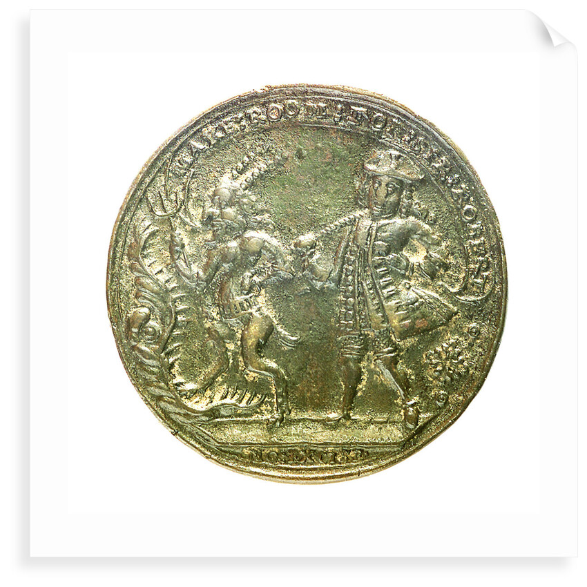 Medal commemorating Admiral Vernon and Sir Robert Walpole; reverse by unknown