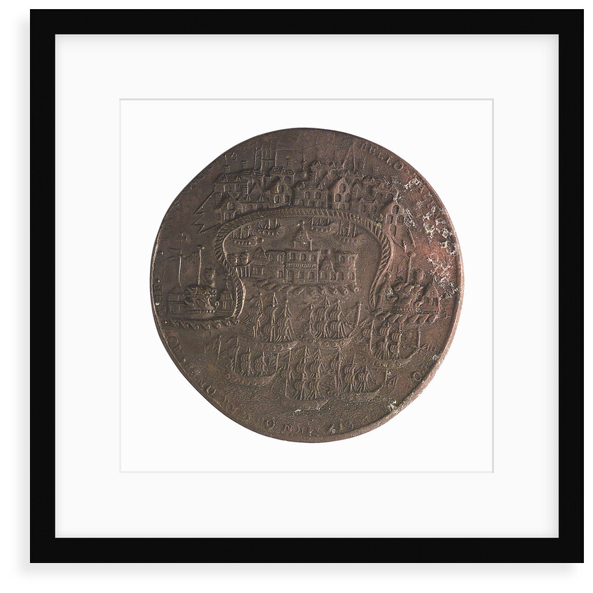 Medal commemorating the capture of Porto Bello, 1739; reverse by unknown