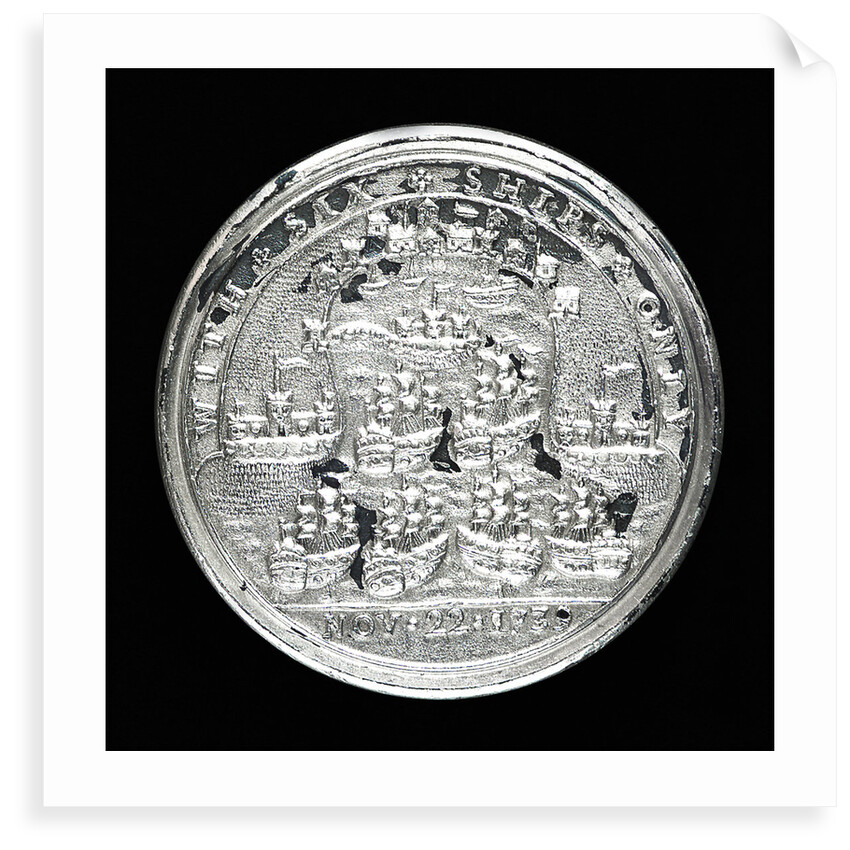 Medal commemorating Admiral Edward Vernon (1684-1757) and the capture of Porto Bello, 1739; reverse by unknown
