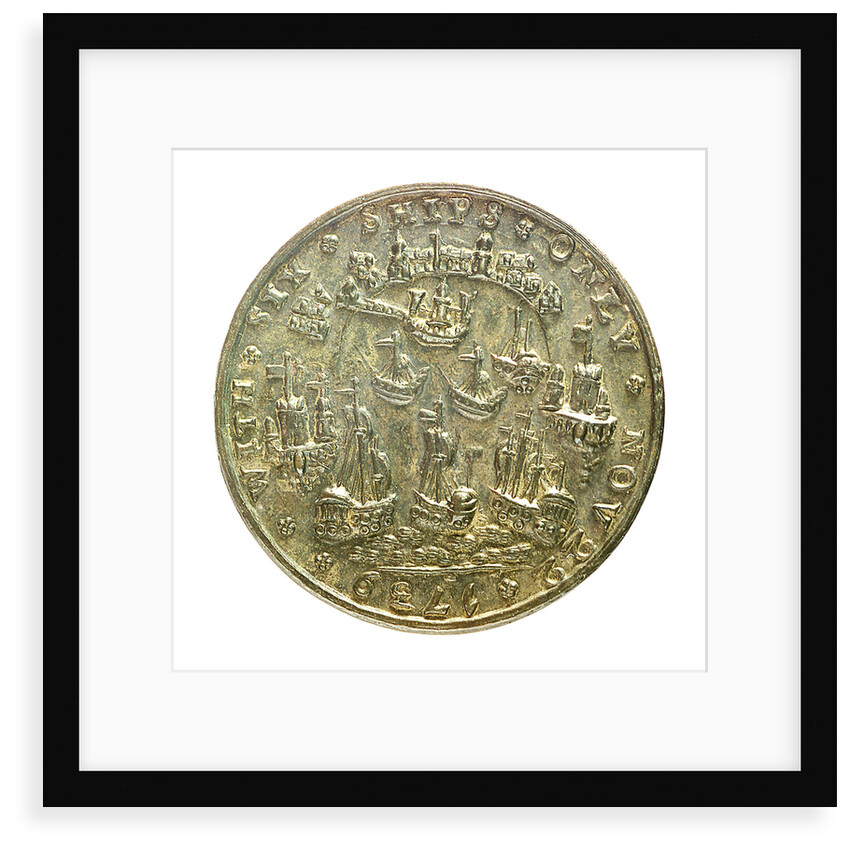 Medal commemorating Admiral Edward Vernon (1684-1757) and the capture of Porto Bello, 1739; reverse by unknown