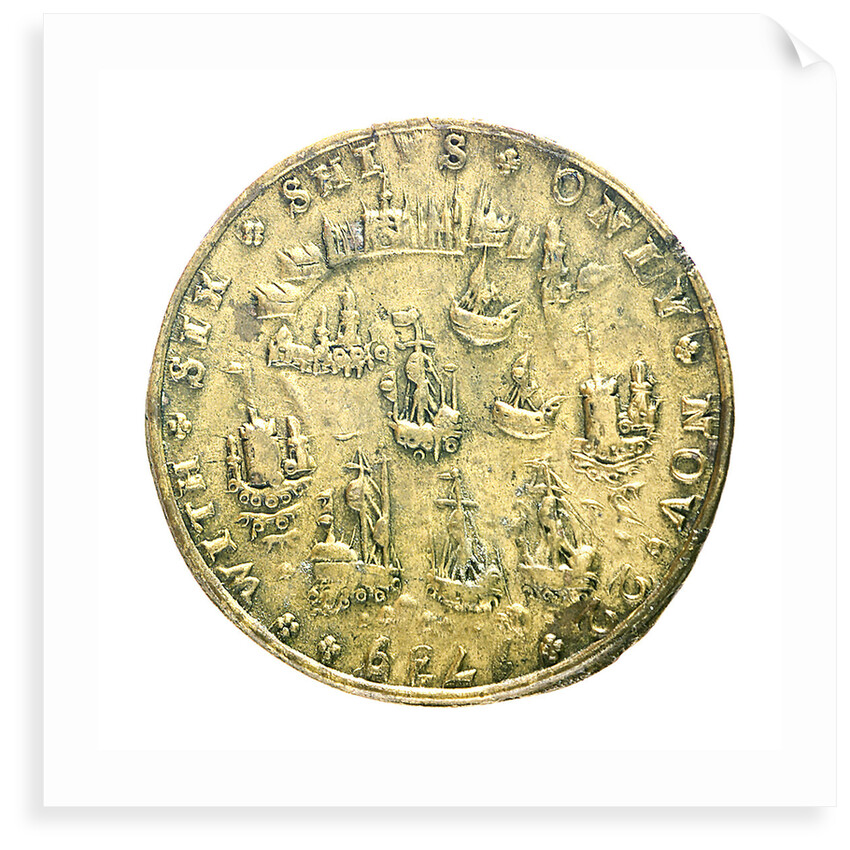 Medal commemorating Admiral Edward Vernon (1684-1757) and the capture of Porto Bello, 1739; reverse by Unknown