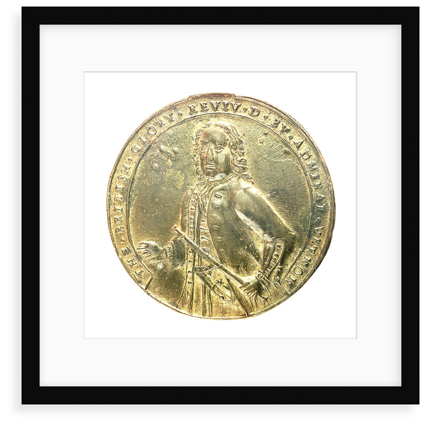 Medal commemorating Admiral Edward Vernon (1684-1757) and the capture of Porto Bello, 1739; obverse by unknown