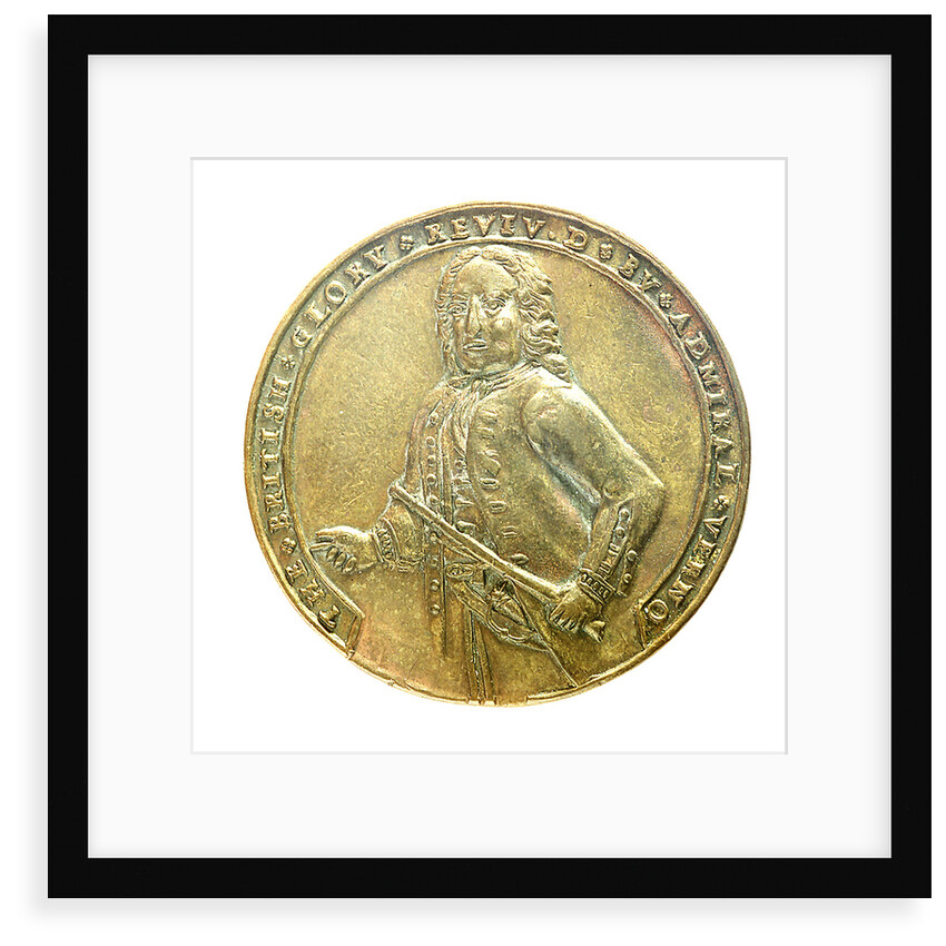 Medal commemorating Admiral Edward Vernon (1684-1757) and the capture of Porto Bello, 1739; obverse by unknown