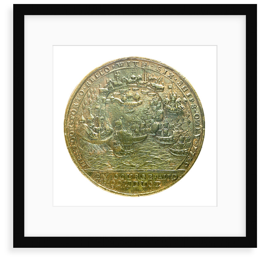 Medal commemorating Admiral Edward Vernon (1684-1757) and the capture of Porto Bello, 1739; reverse by unknown