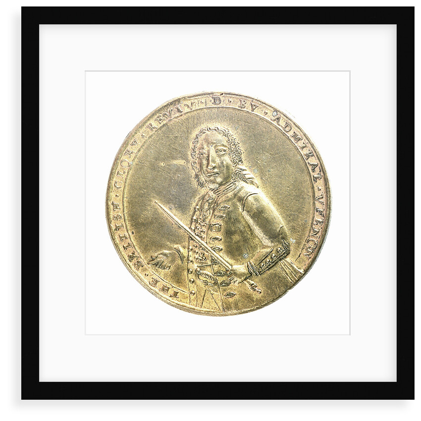 Medal commemorating Admiral Edward Vernon (1684-1757) and the capture of Porto Bello, 1739; obverse by unknown