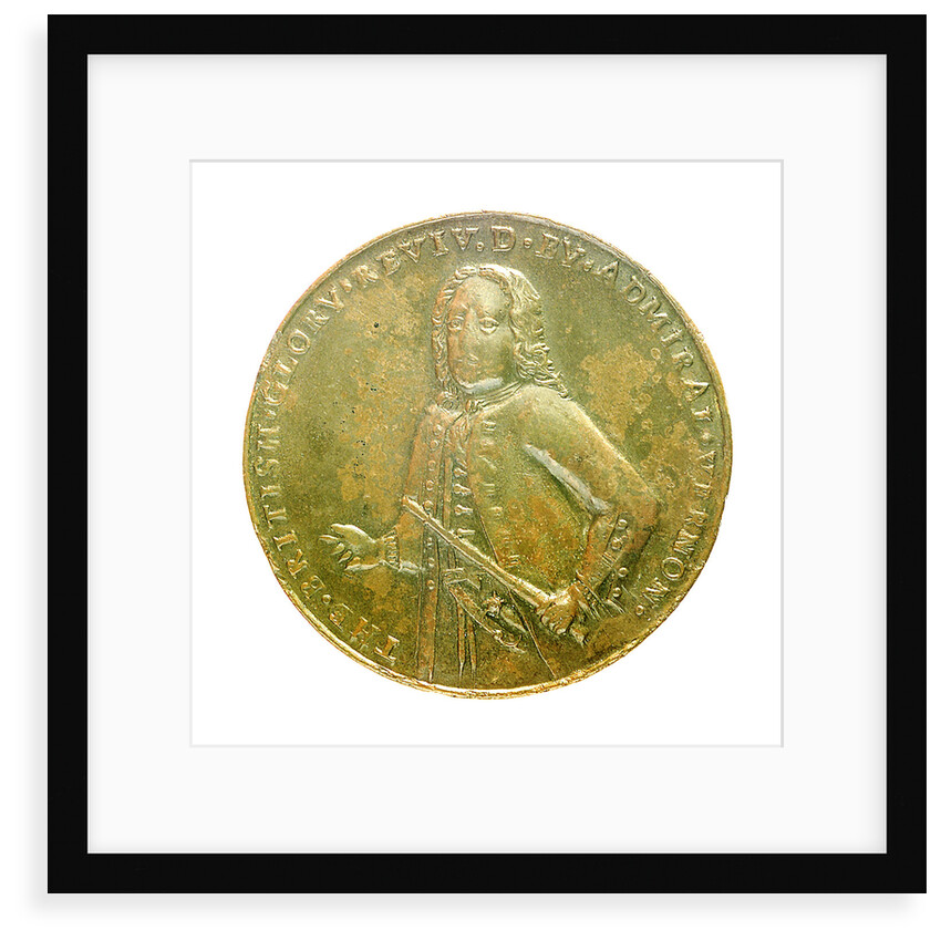 Medal commemorating Admiral Edward Vernon (1684-1757) and the capture of Porto Bello, 1739; obverse by unknown