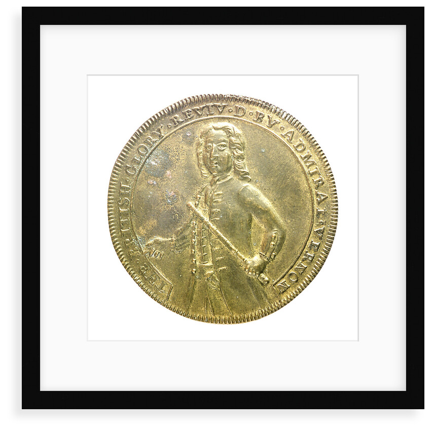 Medal commemorating Admiral Edward Vernon (1684-1757) and the capture of Porto Bello, 1739; obverse by unknown