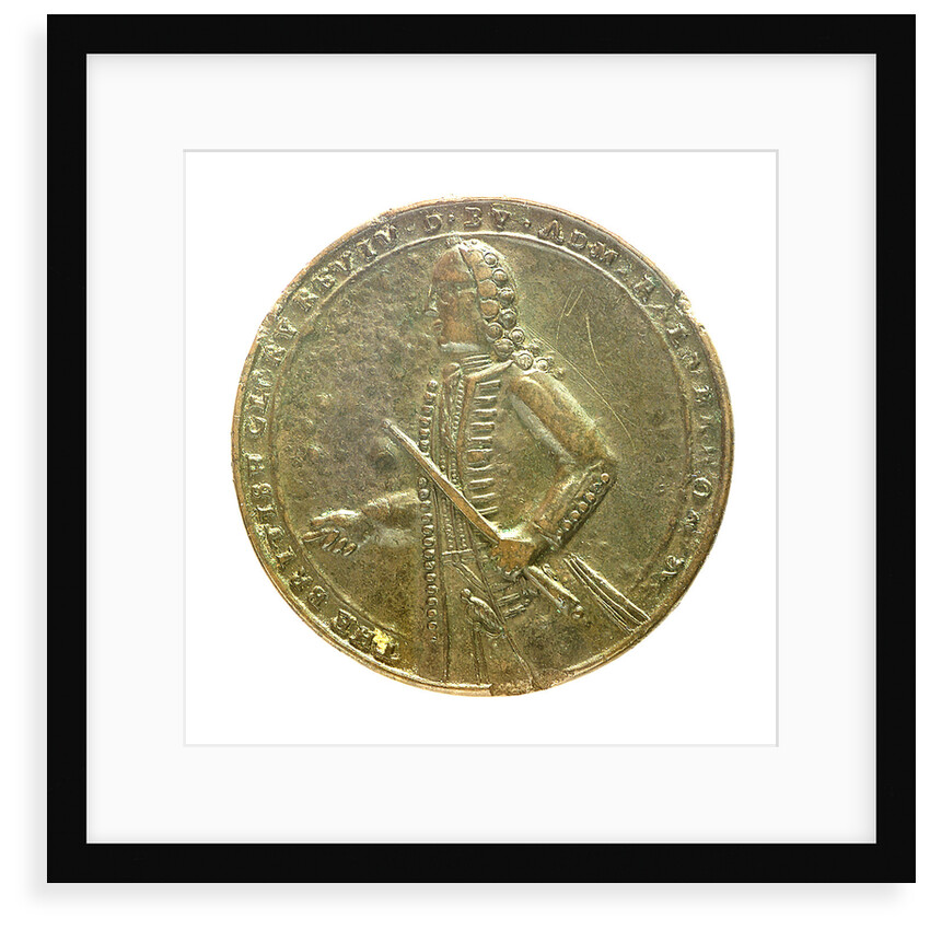 Medal commemorating Admiral Edward Vernon (1684-1757) and the capture of Porto Bello, 1739; obverse by Unknown