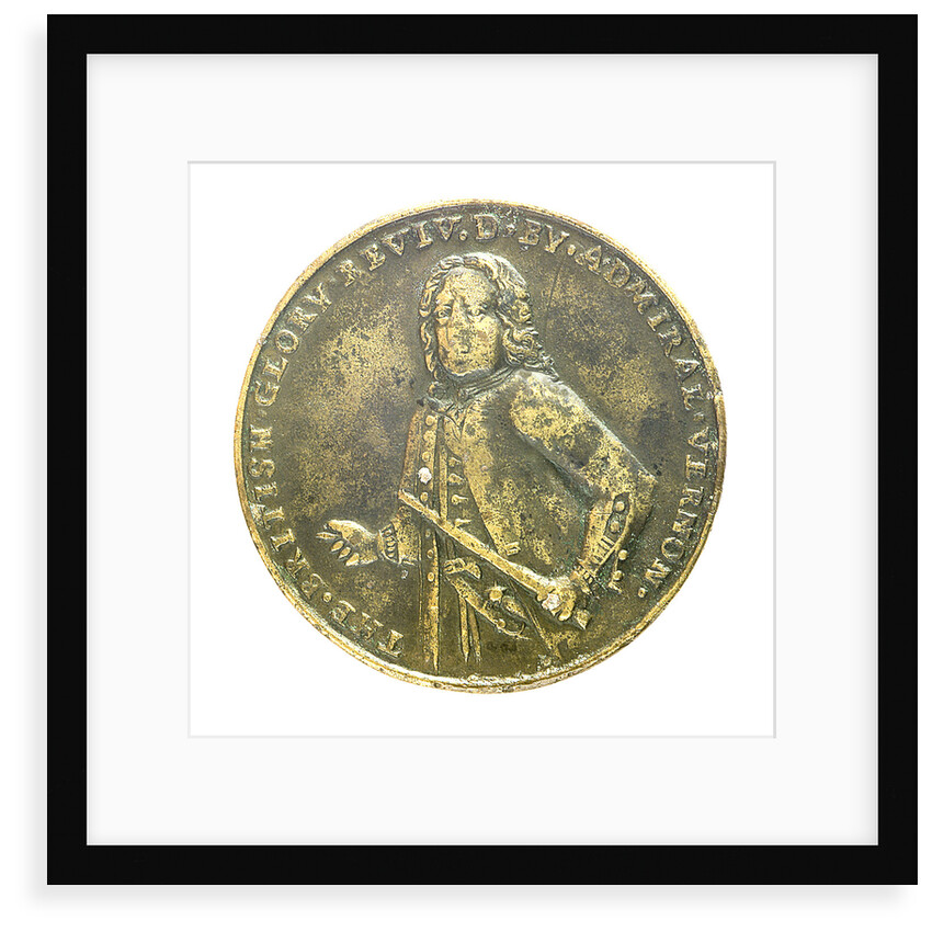 Medal commemorating Admiral Edward Vernon (1684-1757) and the capture of Porto Bello, 1739; obverse by unknown