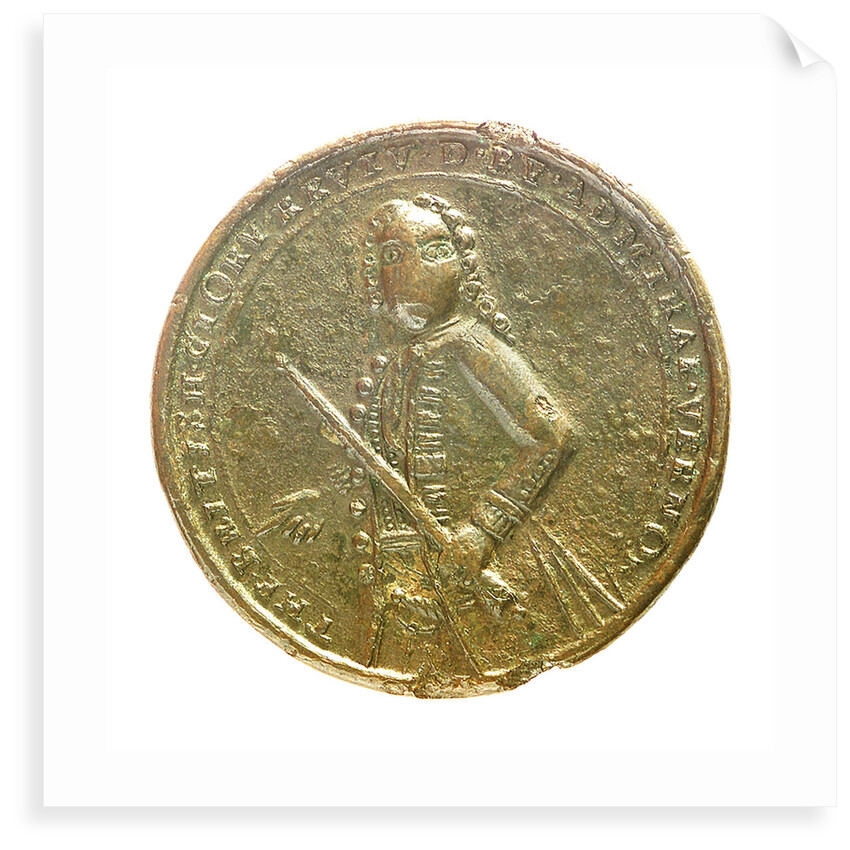 Medal commemorating Admiral Edward Vernon (1684-1757) and the capture of Porto Bello, 1739; obverse by Unknown