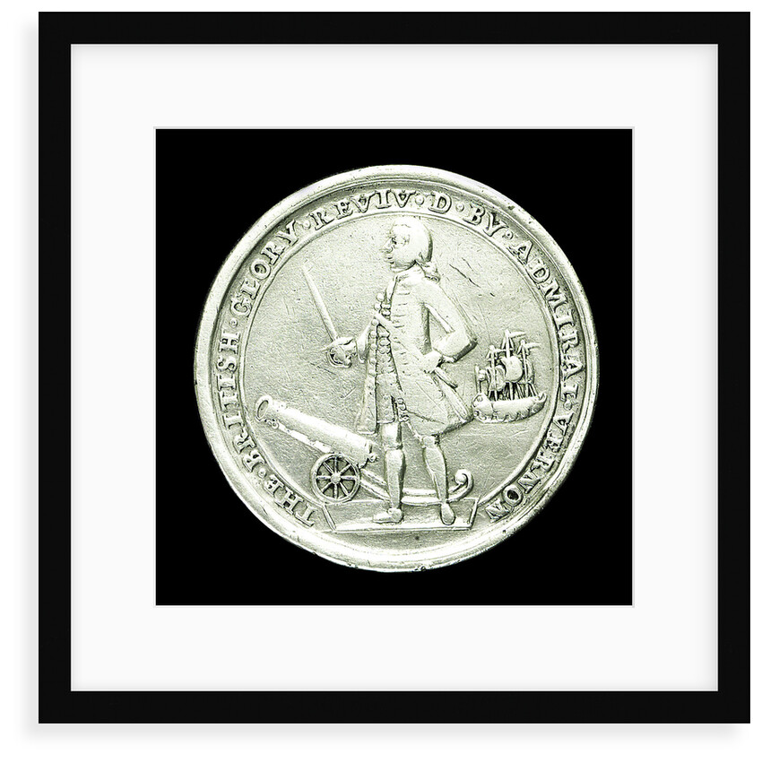 Medal commemorating Admiral Edward Vernon (1684-1757) and the capture of Porto Bello, 1739; obverse by unknown