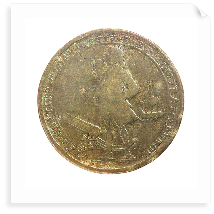 Medal commemorating Admiral Edward Vernon (1684-1757) and the capture of Porto Bello, 1739; obverse by unknown