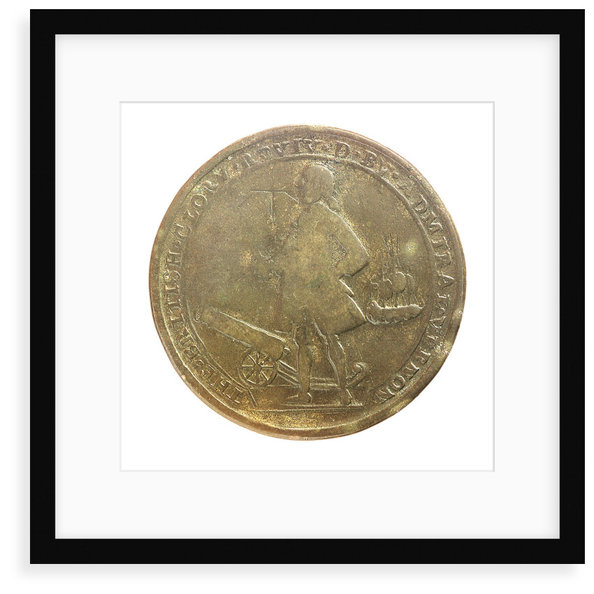 Medal commemorating Admiral Edward Vernon (1684-1757) and the capture of Porto Bello, 1739; obverse by unknown