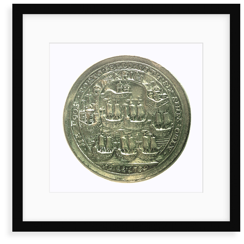 Medal commemorating Admiral Edward Vernon (1684-1757) and the capture of Porto Bello, 1739; reverse by unknown