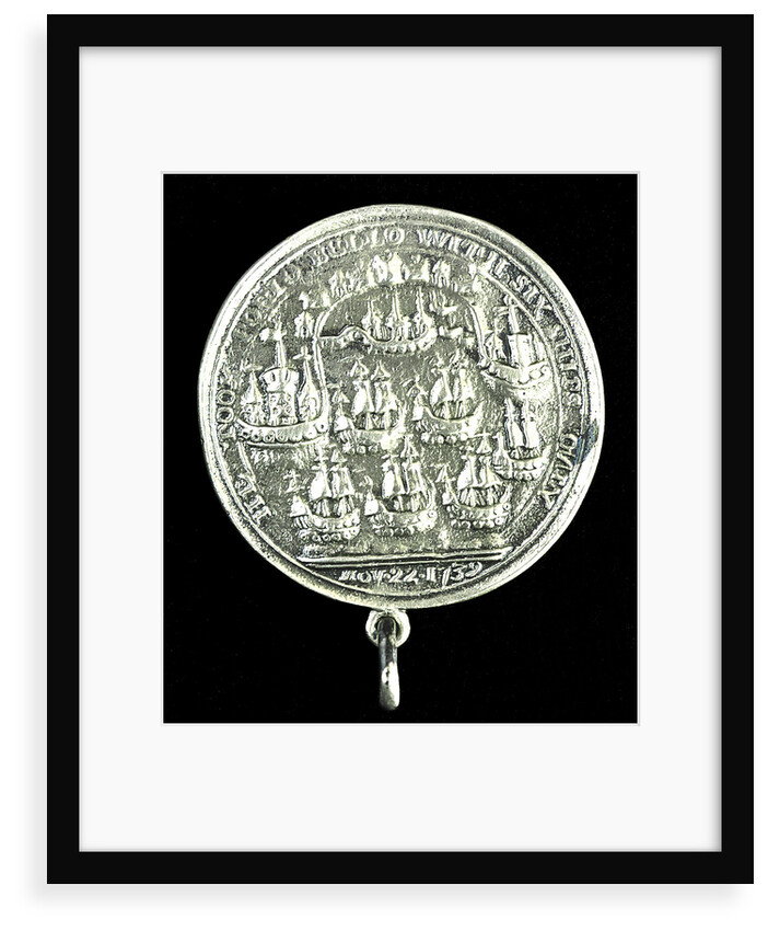 Medal commemorating Admiral Edward Vernon (1684-1757) and the capture of Porto Bello, 1739; reverse by Unknown