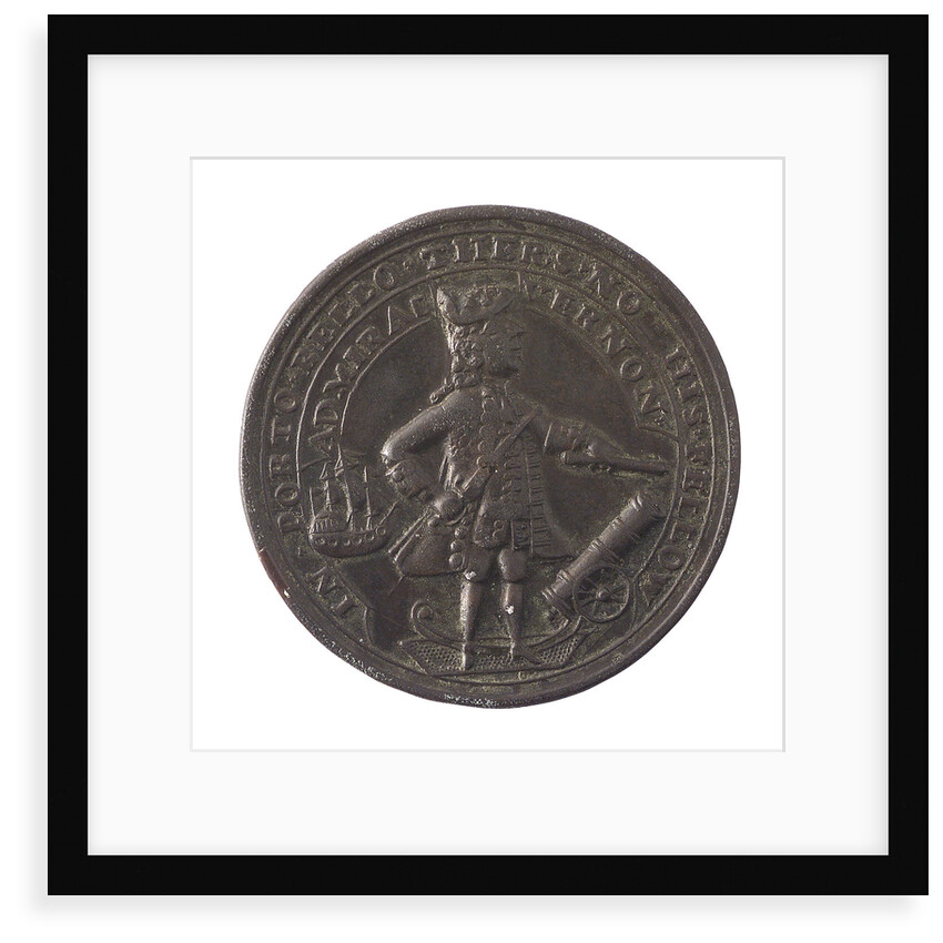 Medal commemorating Admiral Edward Vernon (1684-1757) and the capture of Porto Bello, 1739; obverse by Unknown