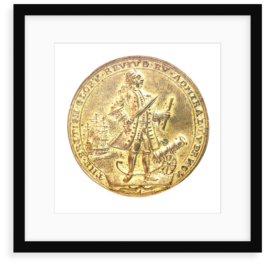 Medal commemorating Admiral Edward Vernon (1684-1757) and the capture of Porto Bello, 1739; obverse by unknown