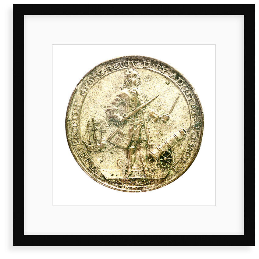 Medal commemorating Admiral Edward Vernon (1684-1757) and the capture of Porto Bello, 1739; obverse by unknown