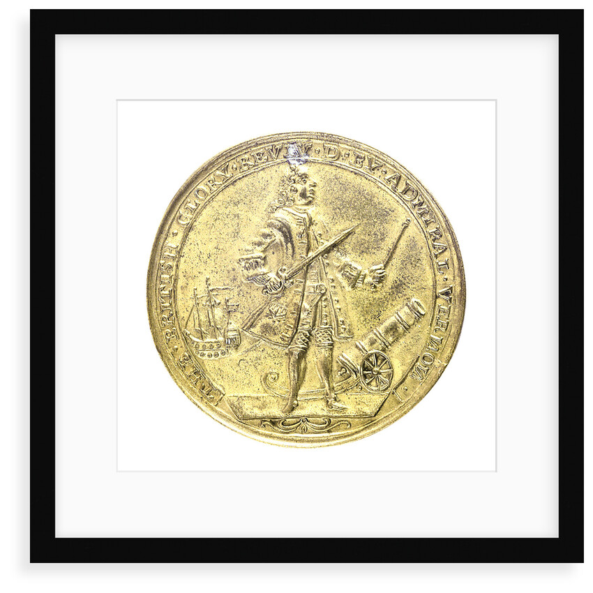 Medal commemorating Admiral Edward Vernon (1684-1757) and the capture of Porto Bello, 1739; obverse by Unknown