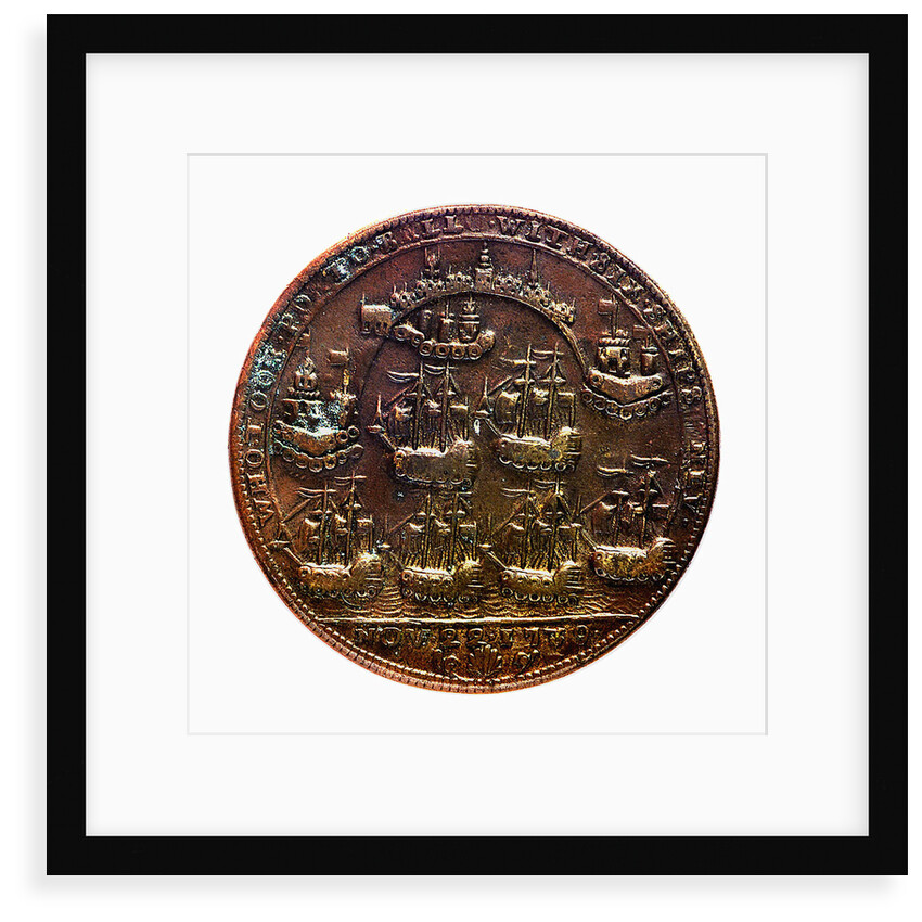 Medal commemorating Admiral Edward Vernon (1684-1757) and the capture of Porto Bello, 1739; reverse by unknown