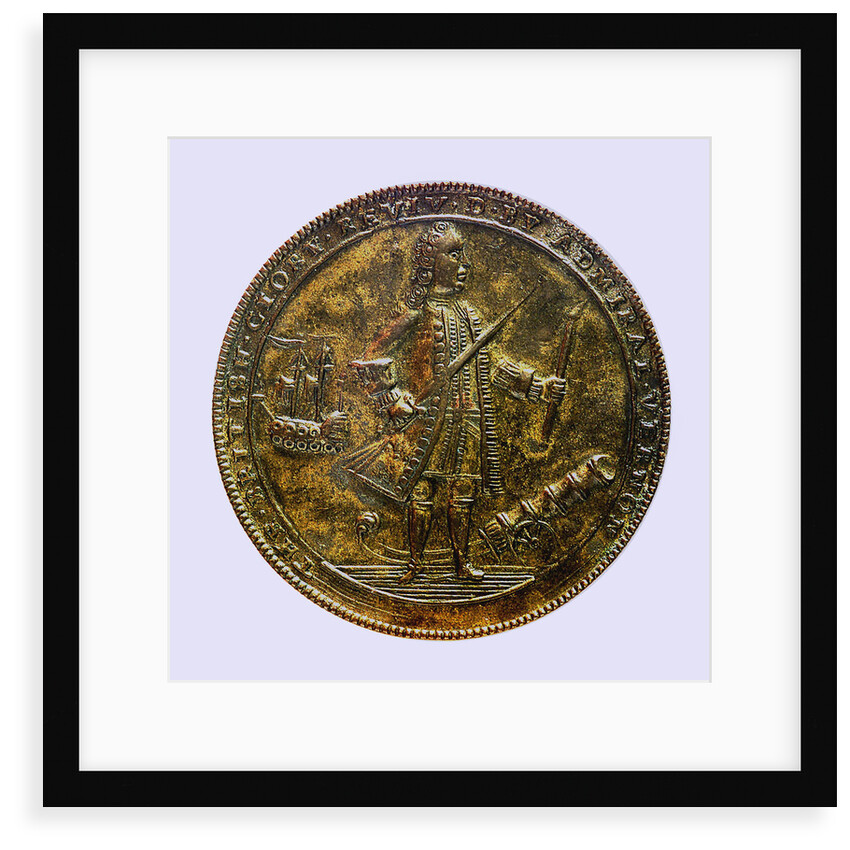 Medal commemorating Admiral Edward Vernon (1684-1757) and the capture of Porto Bello, 1739; obverse by unknown