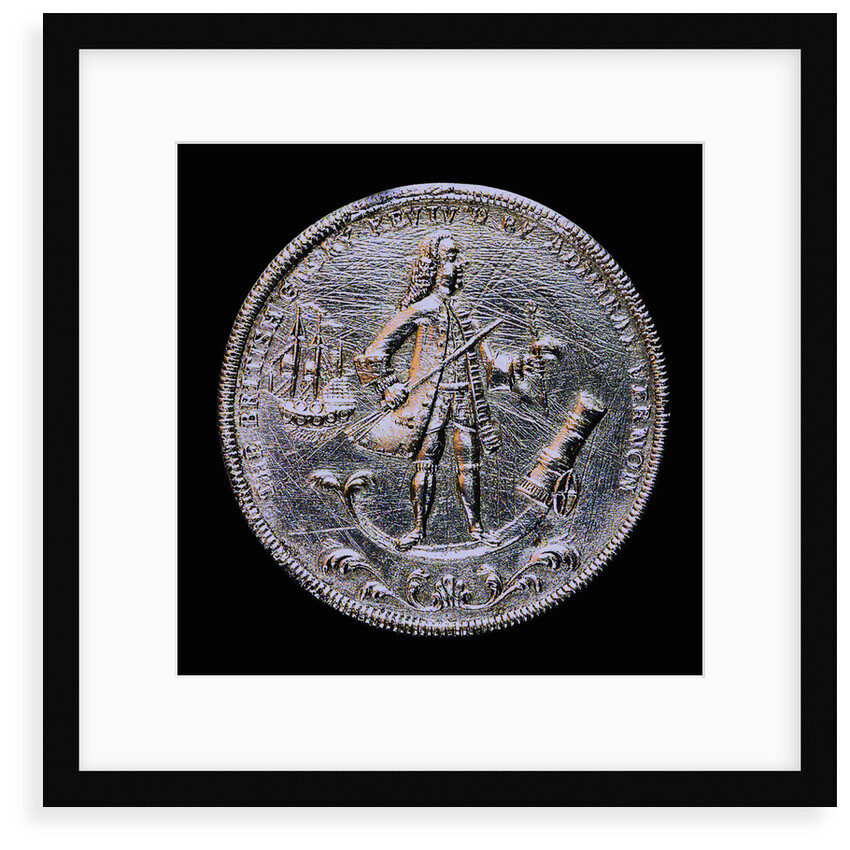 Medal commemorating Admiral Edward Vernon (1684-1757) and the capture of Porto Bello, 1739; obverse by unknown