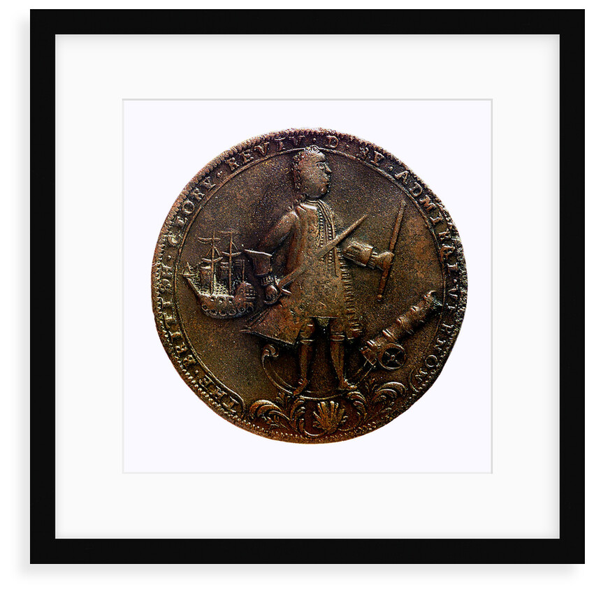Medal commemorating Admiral Edward Vernon (1684-1757) and the capture of Porto Bello, 1739; obverse by unknown