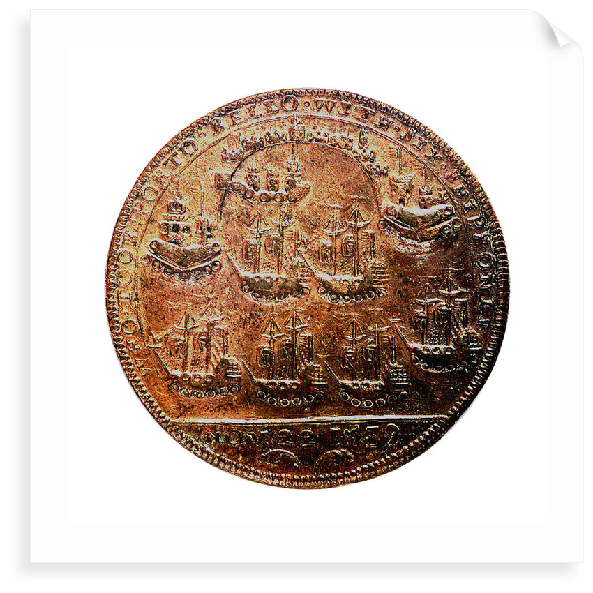 Medal commemorating Admiral Edward Vernon (1684-1757) and the capture of Porto Bello, 1739; reverse by unknown