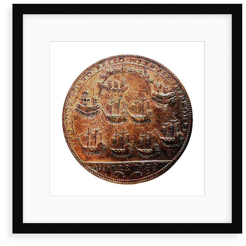 Medal commemorating Admiral Edward Vernon (1684-1757) and the capture of Porto Bello, 1739; reverse by unknown